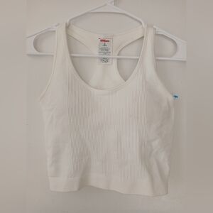 Wilson Ivory Ribbed Crop Top